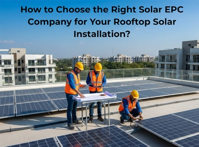 How to Choose the Right Solar EPC Company for Your Rooftop Solar Installation?